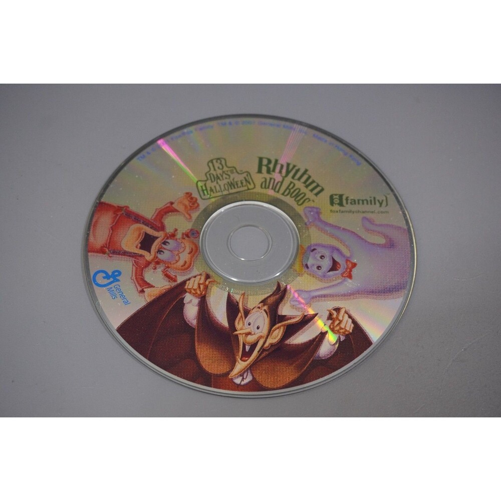 General Mills Rhythm and Boos 13 Days of Halloween Music CD Count Chocula 2001